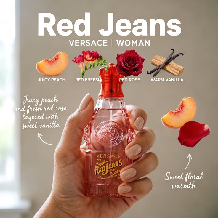 Versace Red Jeans Eau De Toilette 3